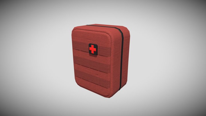 Civilian Medical Bag 3D Model