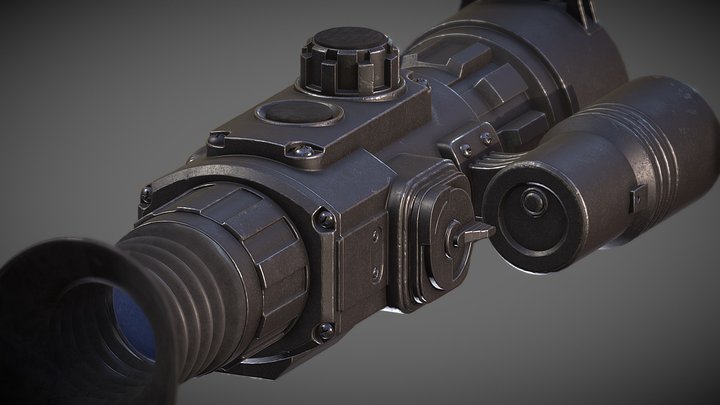 yukon night vision n475 3D Model