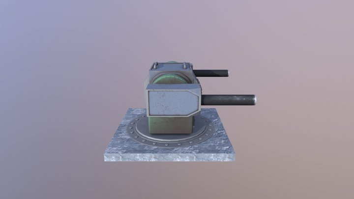 turret 3D Model