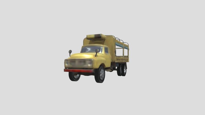 Isuzu TX Lorry 3D Model