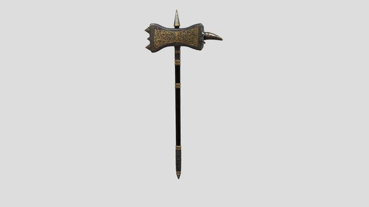 Iron Warhammer 3D Model
