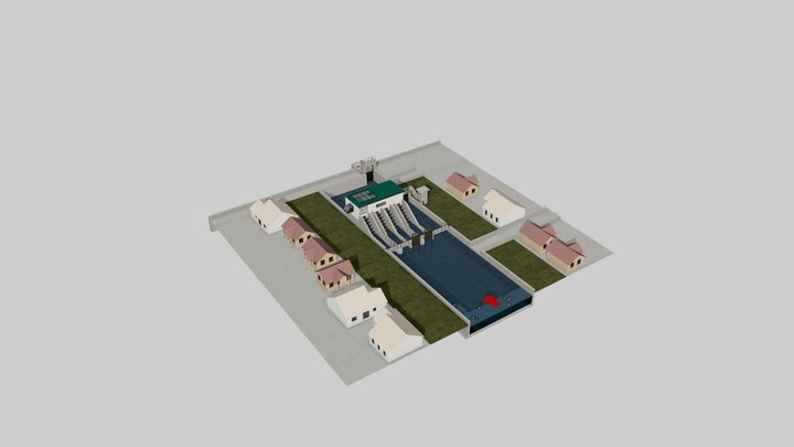 MIDH - Pump Station Belize 3D Model