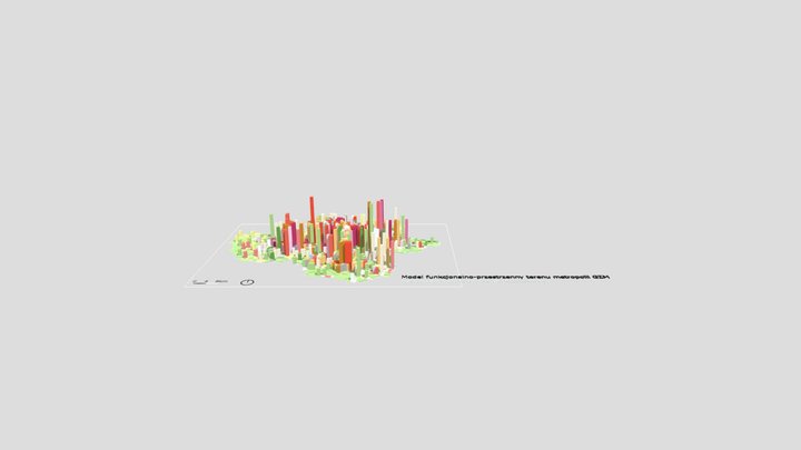 2.11 Model funkcjonalno-przestrzenny terenu GZM 3D Model