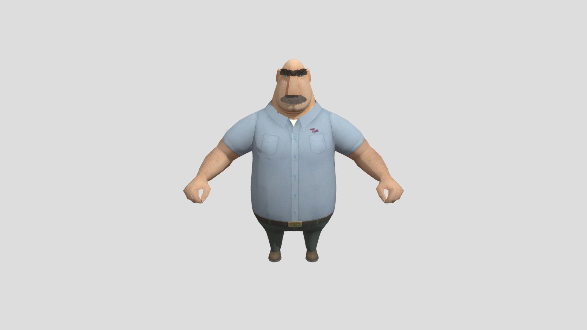 Tim Lockwood - Download Free 3D model by bluekifffox [43ef605] - Sketchfab