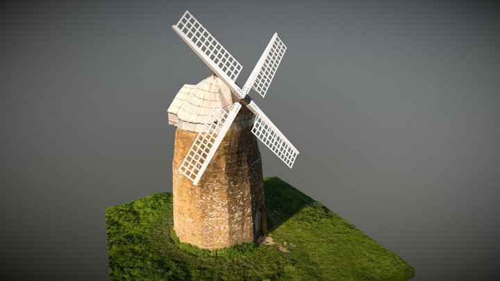 Tysoe Windmill 3D Model