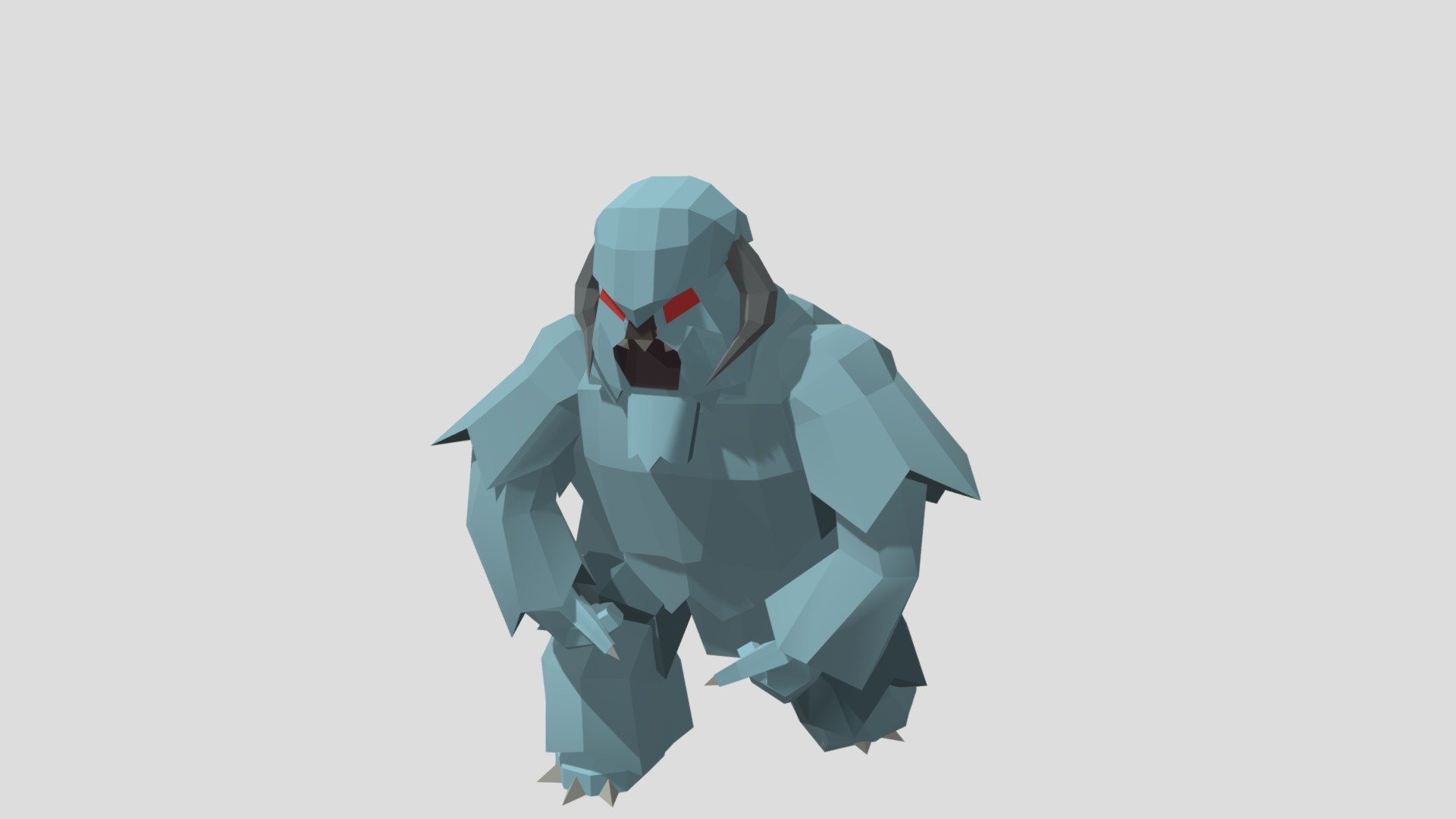Wampa Roar Animation