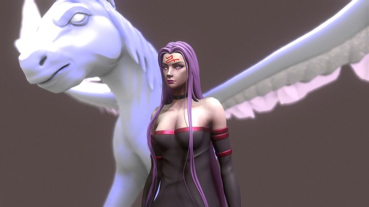 Medusa (Rider) 3D Model
