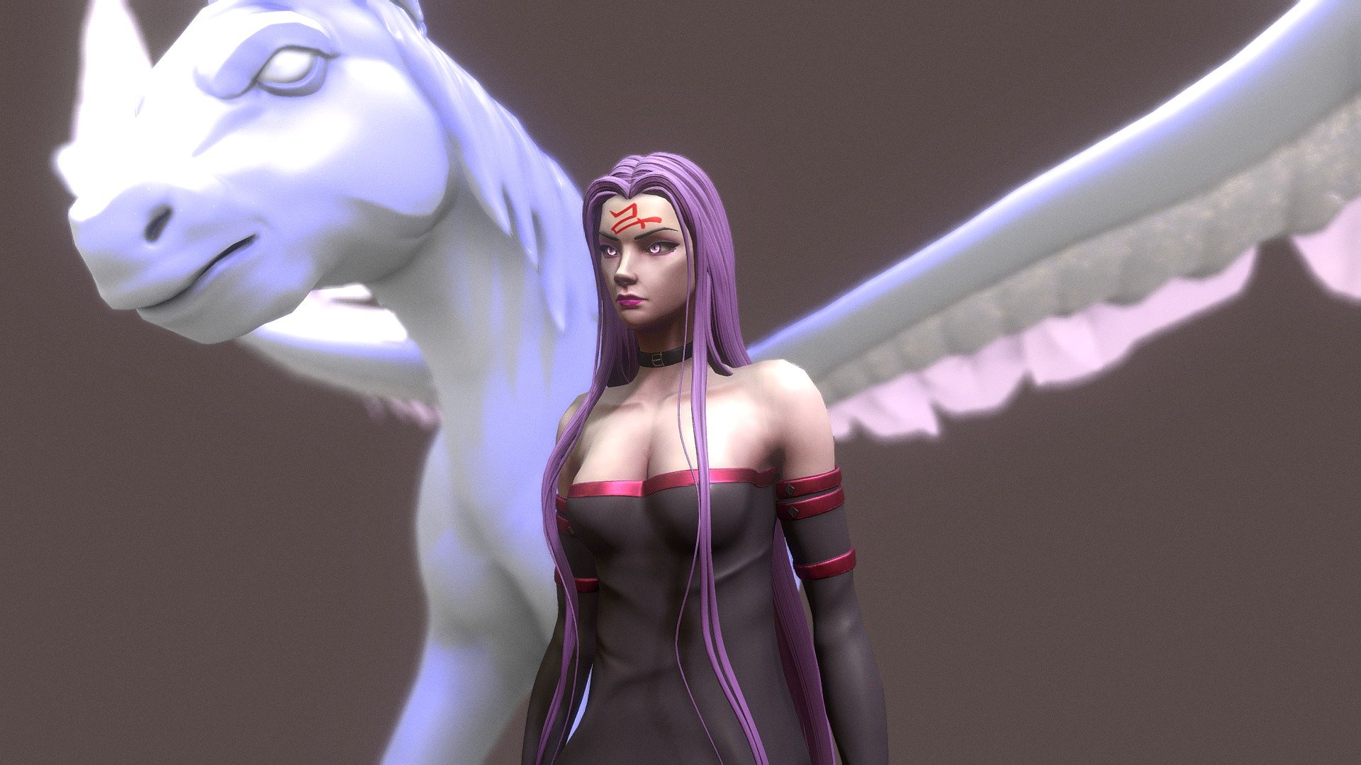 Medusa (Rider) - 3D model by TomTrybus [43f1407] - Sketchfab