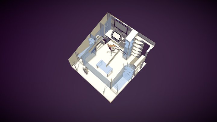 Mancave Renovation 3D Model