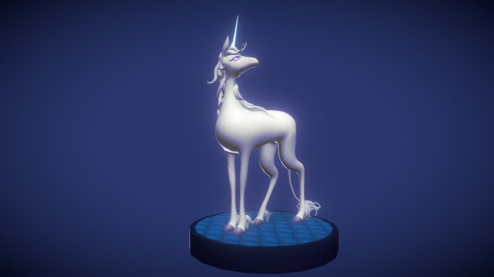 The Last Unicorn 3D Model