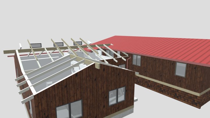 berglund sketchfab model beams 3D Model