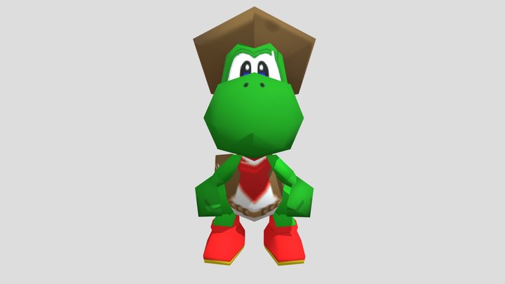 Yoshi (Western Land) – Free 3D Model STL