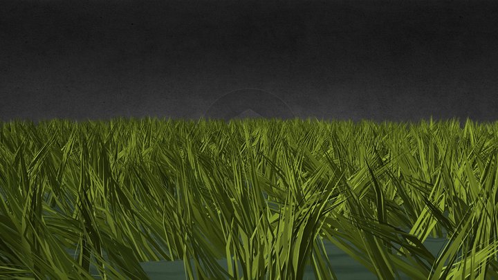 Dry Thin Grass – Modèle 3D gratuit STL