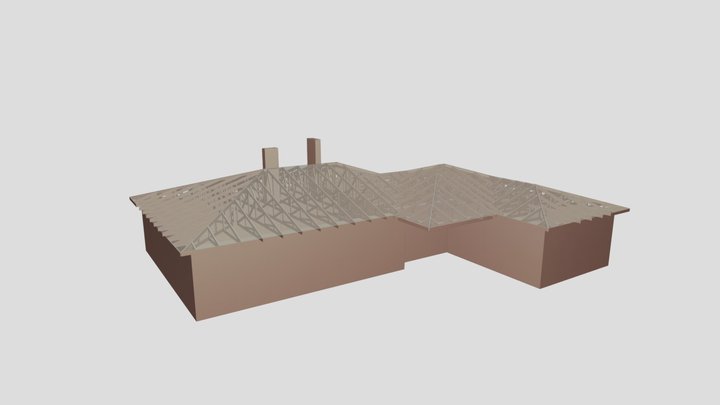 Эскиз кровли 3D Model