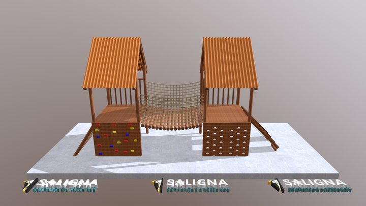 Playground - Condomínio 3D Model