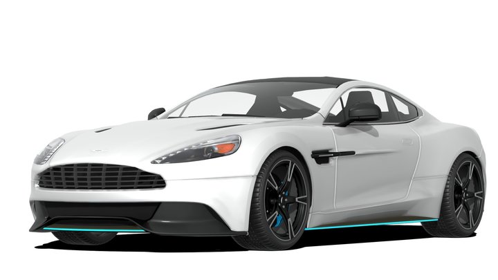 Aston Martin Vanquish 3D Model