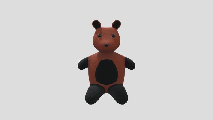 Lychalk TeddyBear 3D Model