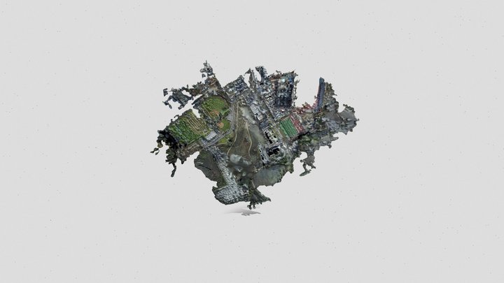 PHOTO 55 3D MAP model_simplified_3d_mesh 3D Model