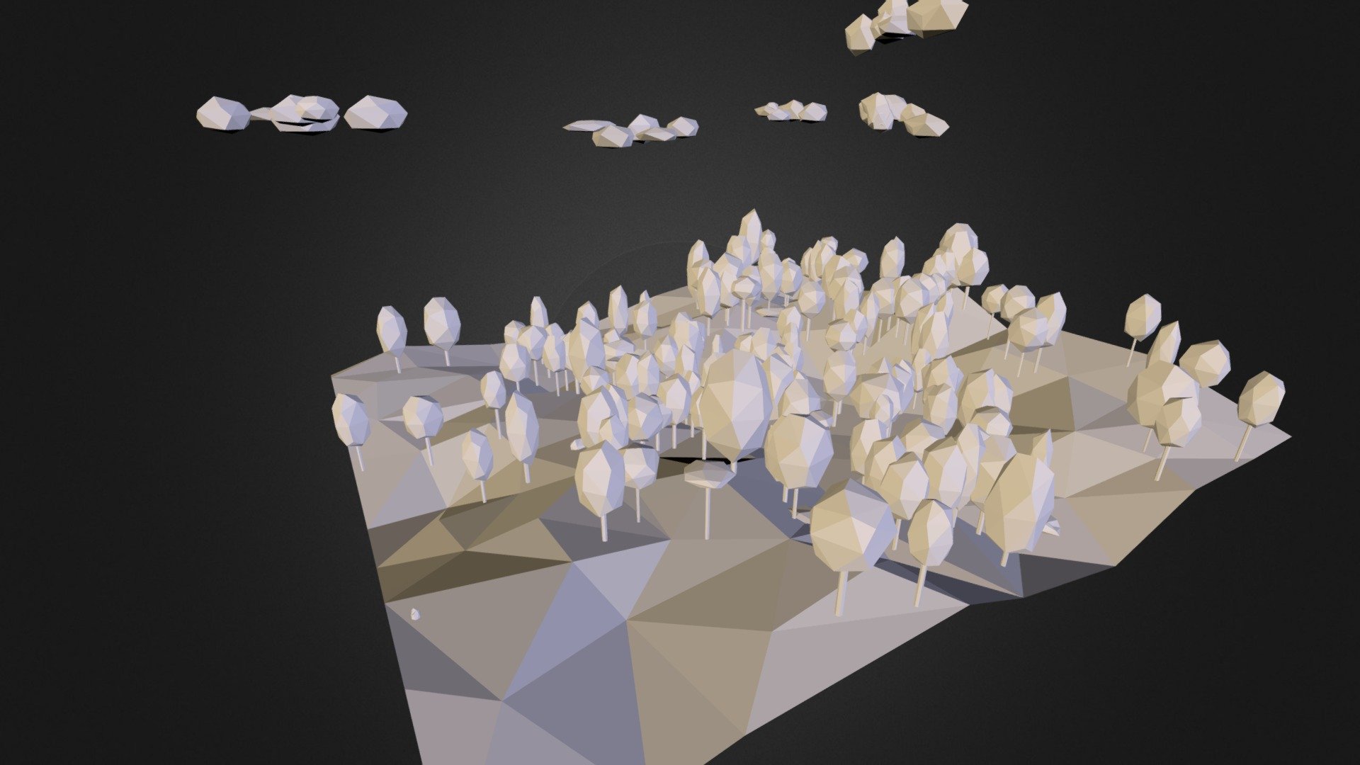 Forest - 3D model by polygen [43f7ae4] - Sketchfab