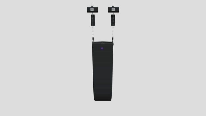 line array sounf wing ws – Kostenloses 3D-Modell STL