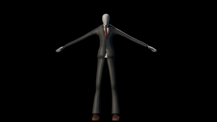 Slender-Man 3D Model