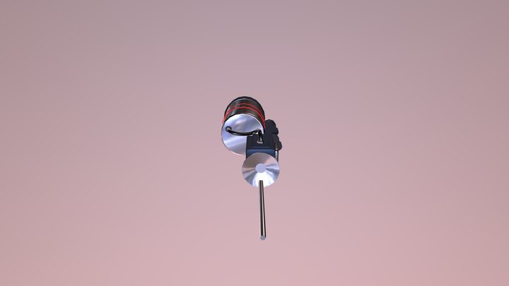 Another Prototype Cannon 3D Model