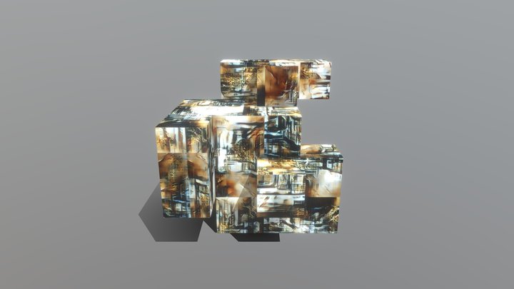 Solid Pixel 3D Model