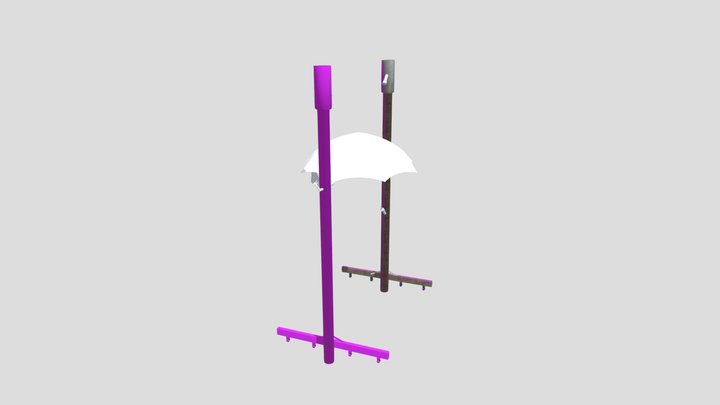Umbrella Export 2b 3D Model