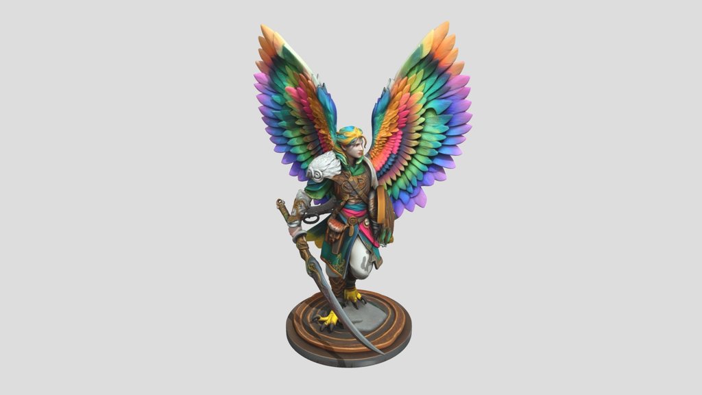 Rainbow Wings Paladin