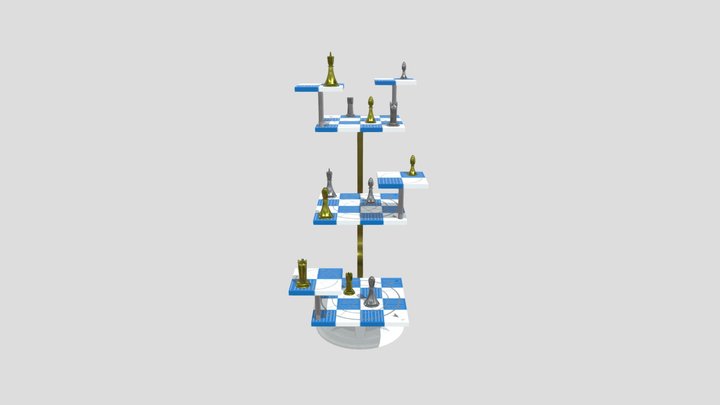 Star Trek chess 3D Model