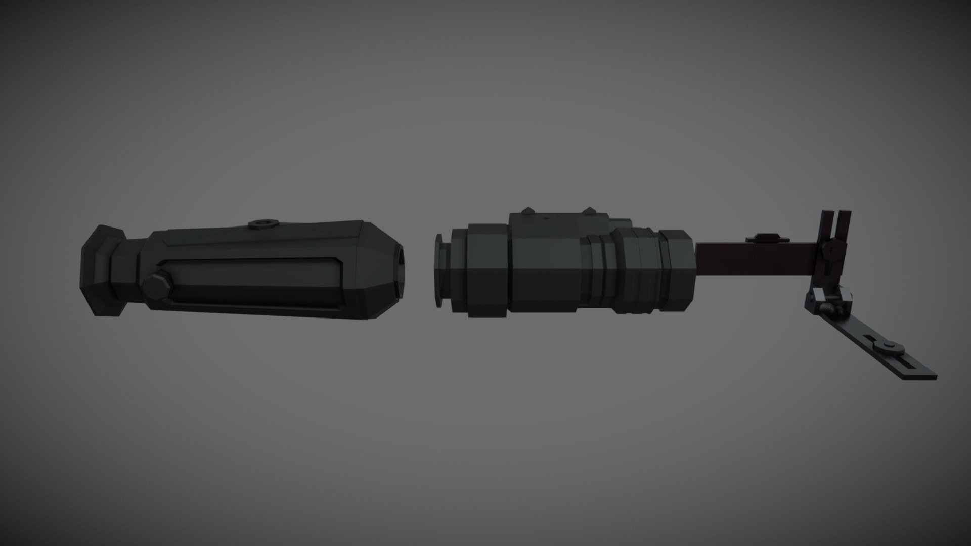 low-poly AGM Taipan 19 & PVS-14 - Download Free 3D model by D_U ...