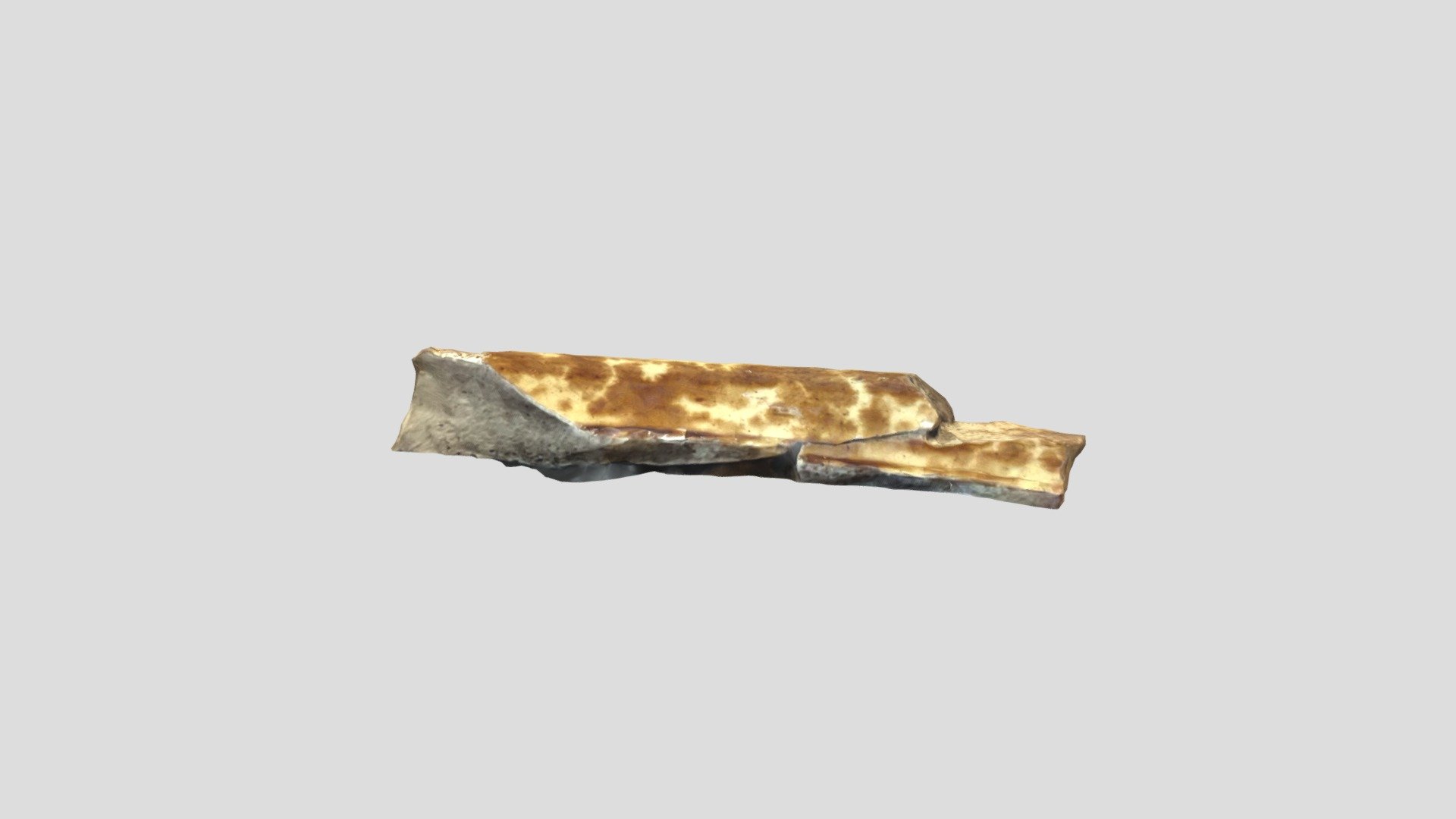Rockingham Spittoon Rim Sherd (Photo Catch)