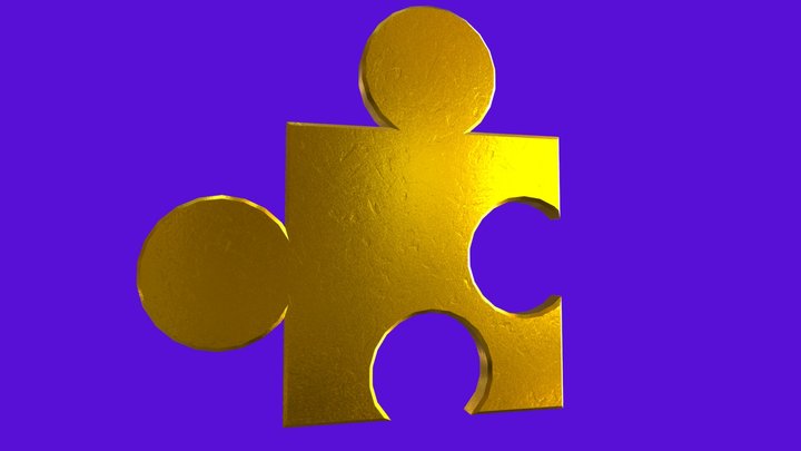 Mysterious Puzzle Piece by lizzy Koopa – Kostenloses 3D-Modell STL