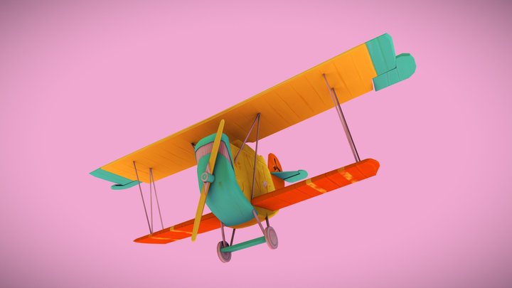 Fokker D. VII F 3D Model