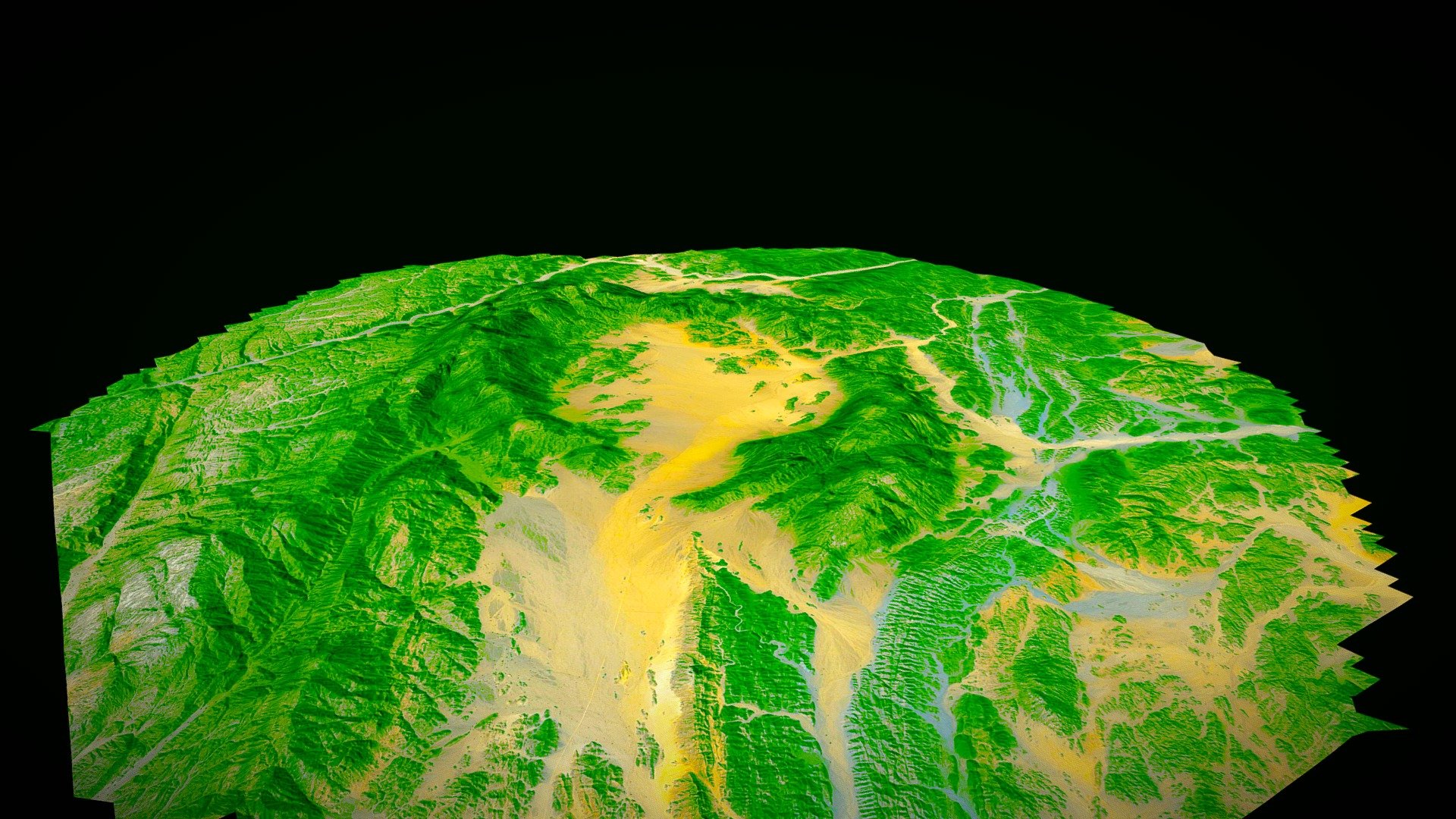 vu-terrain-en-3d-de-google-earth-3d-model-by-mohamed-gaber-hazem