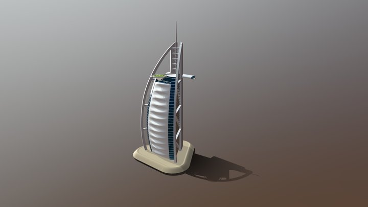 Dubai BaA 3D Model