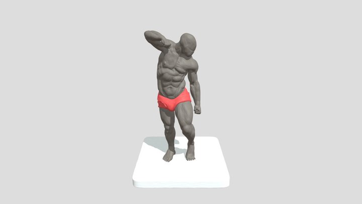 Male Sculpt 3D Model