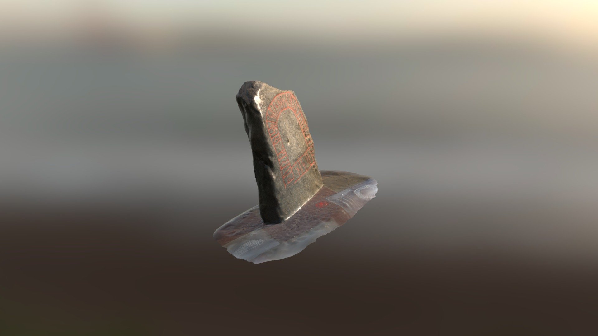 Runestone from the Danish National Museum - 3D model by KUB Datalab ...