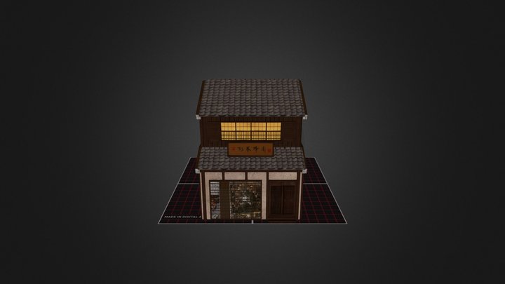 Tokyo House 3D Model