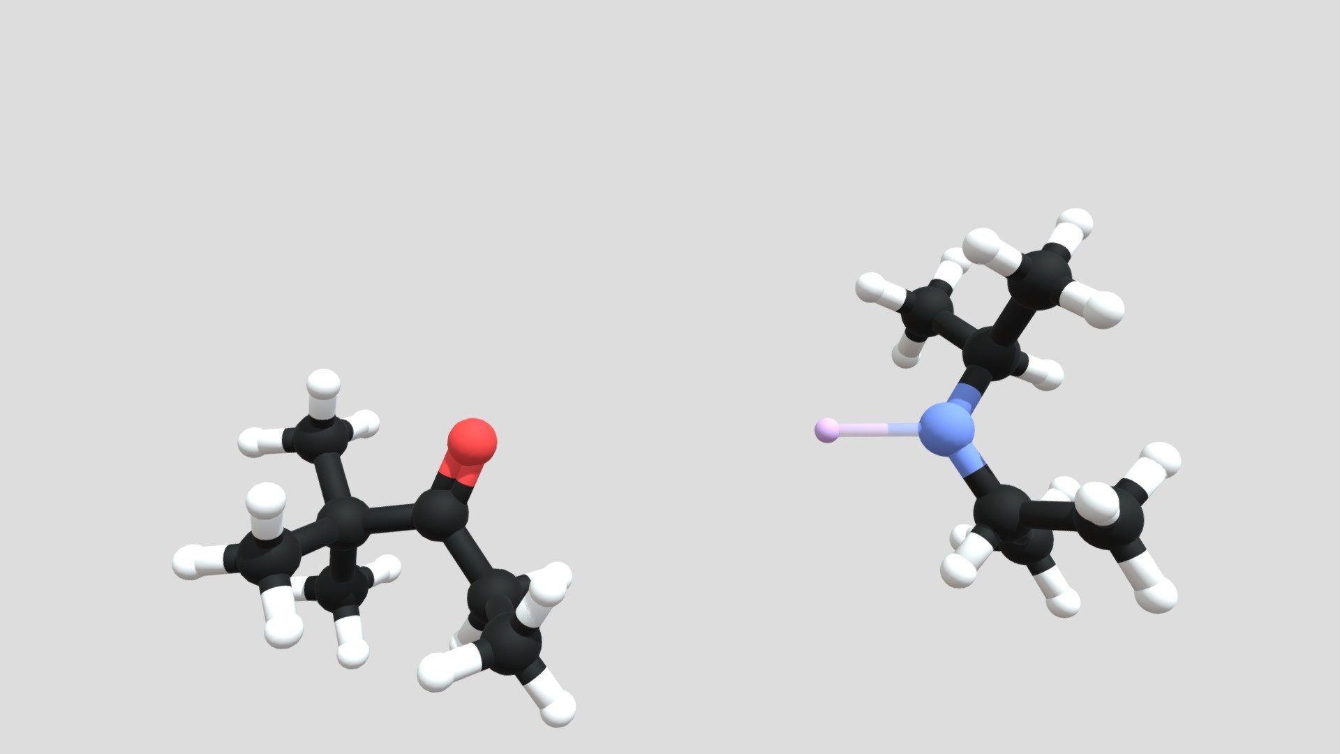 Z-Enolate Formation with LDA — Sketchfab embed 3D viewer