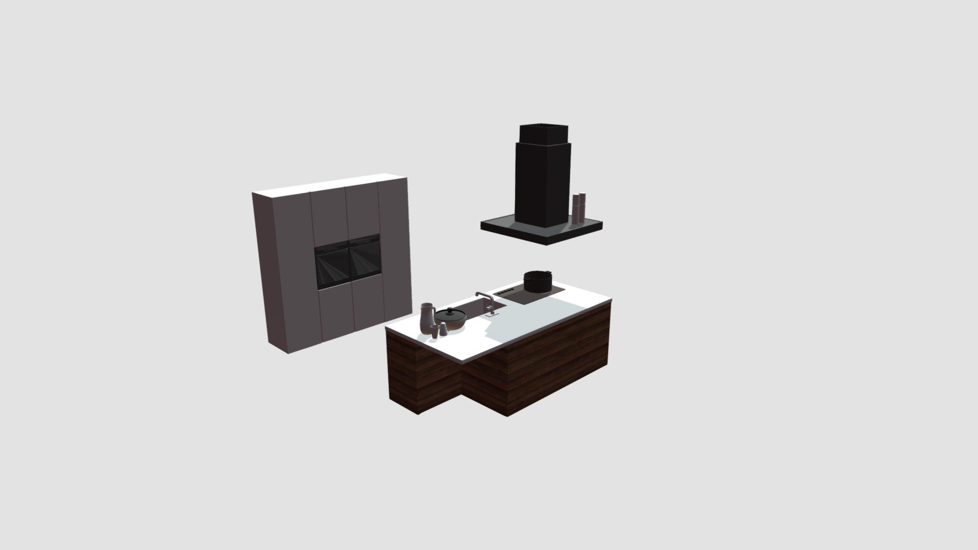 kitchen - Buy Royalty Free 3D model by Evermotion [440344f] - Sketchfab ...