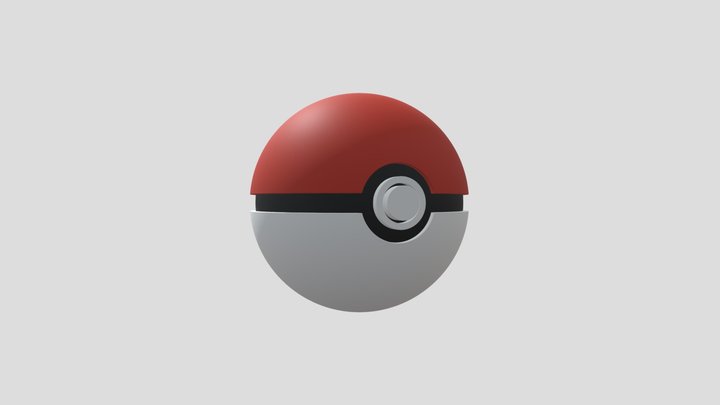 pokemon ball 3D Model