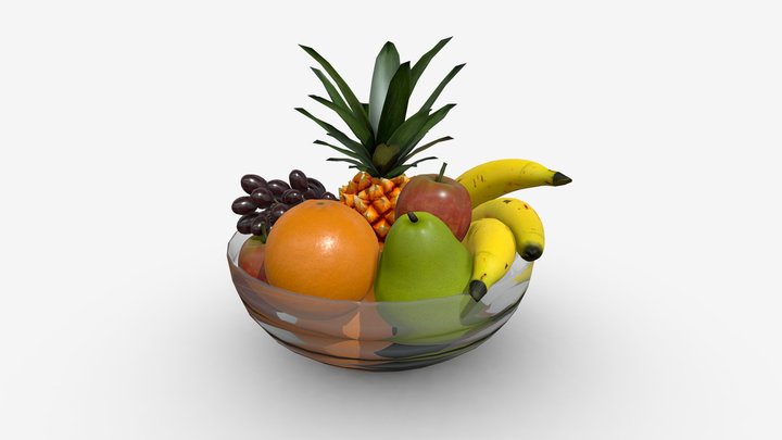 Fruit Bowl – Gratis 3D-model STL