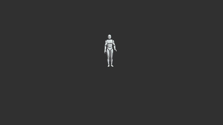 Goes_downstairs_v2 3D Model