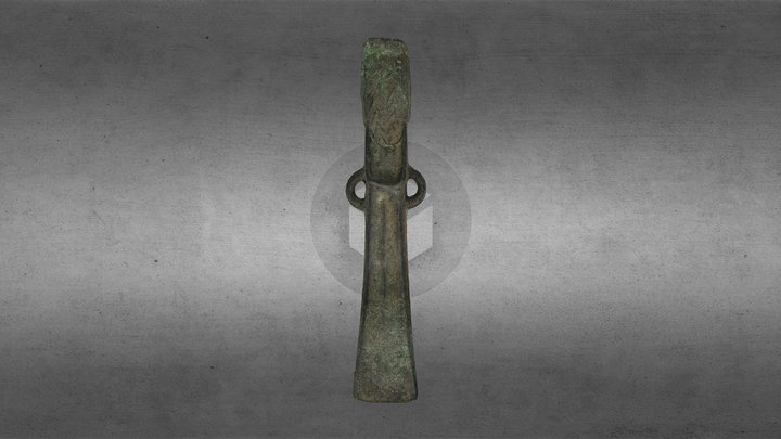 Machado de talón con cono de fundición de Friol 3D Model