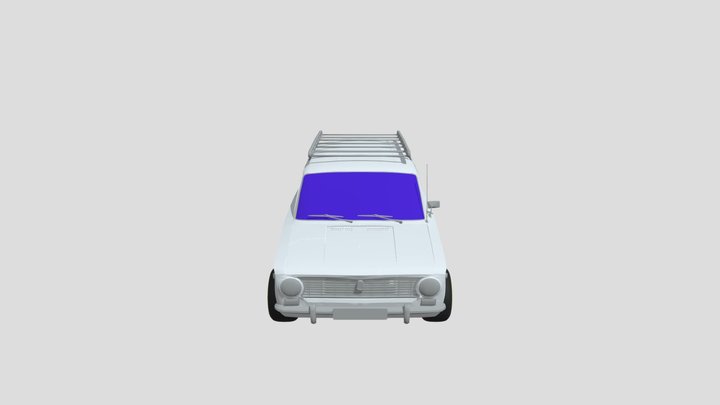 Vaz_2102 3D Model