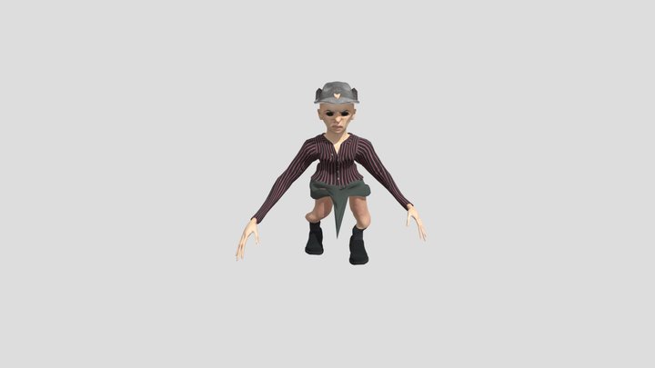 Thriller Gollum 3D Model