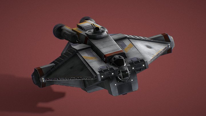 Ghost | Starwars 3D Model