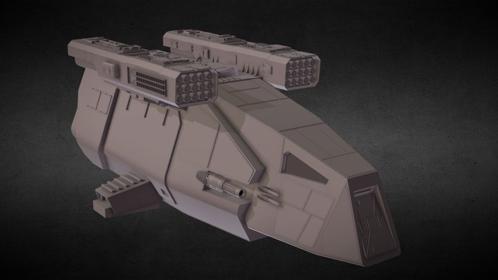 Star Wars: DX-9 Stormtrooper Transport – Modello 3D gratuito STL