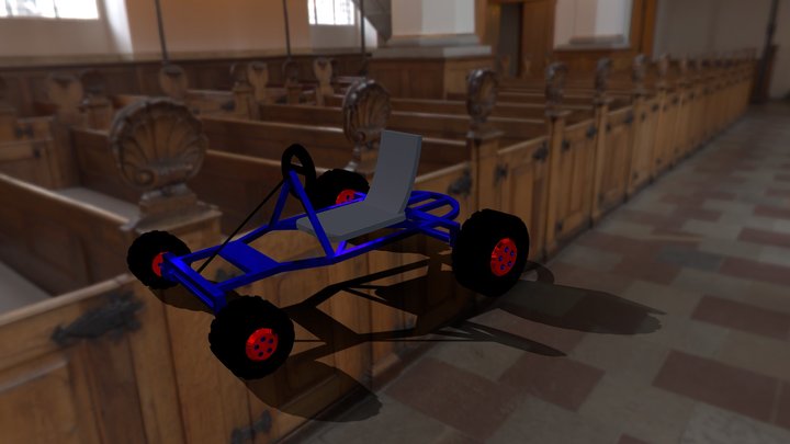Michael go kart 3D Model